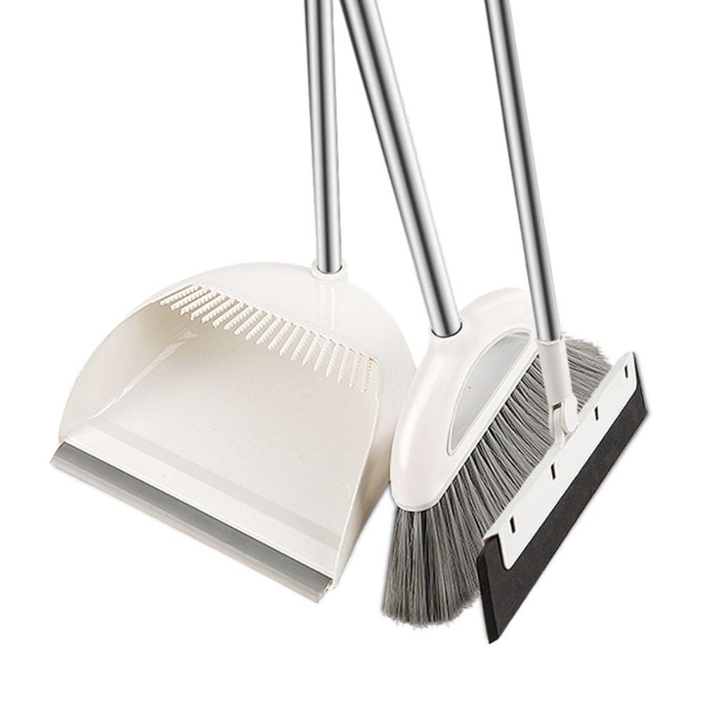 Многофункциональный набор веника и совка Пластиковый подметальщик Швабра Полы Домашние аксессуары Инструменты для уборки