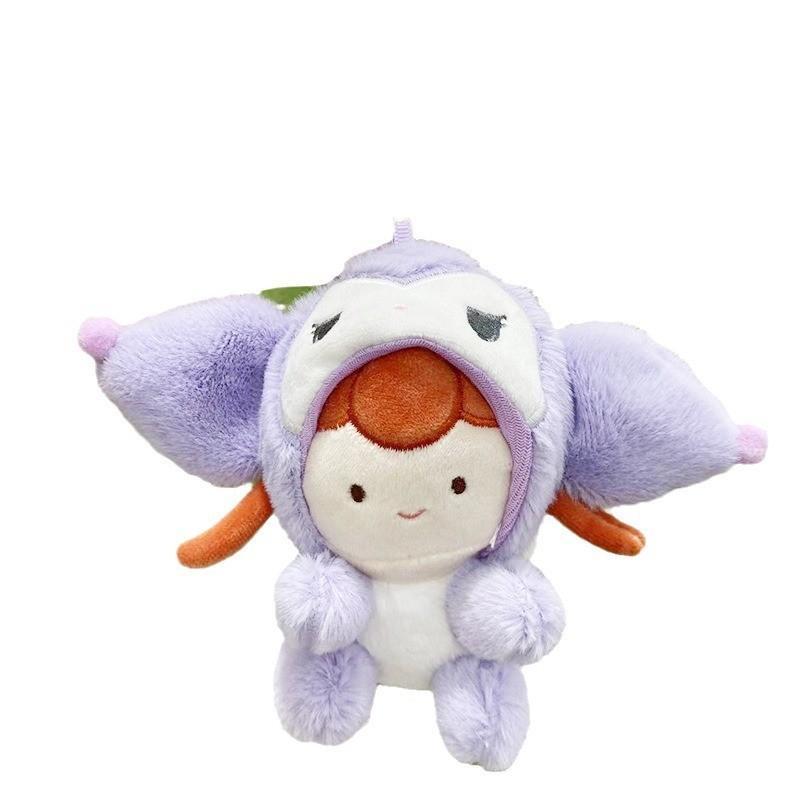 Очаровательная плюшевая кукла Куруми, милый брелок в виде животного и подвеска для сумки для коллекционеров