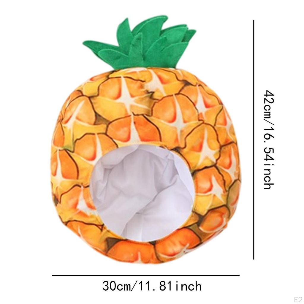 Фруктовый головной убор плюшевая мягкая шляпа для выступления день рождения фото реквизит подарок