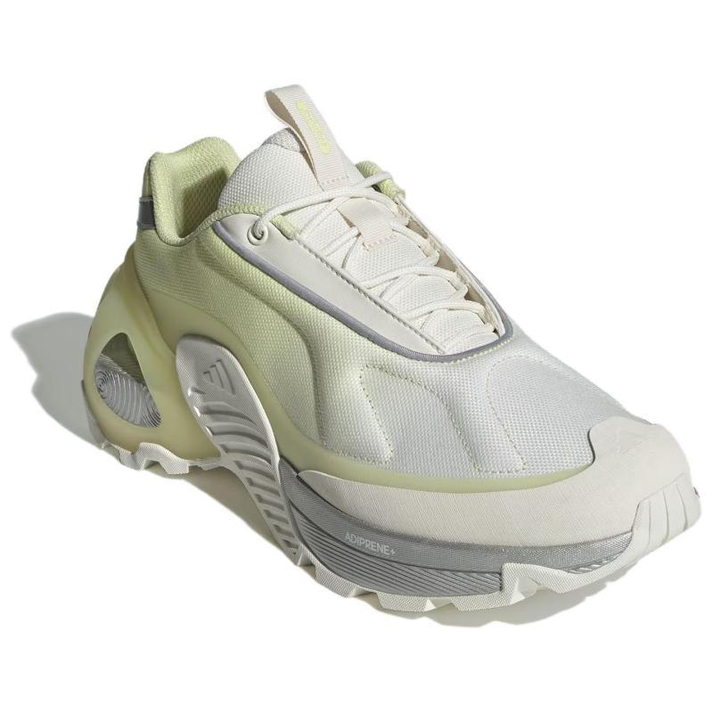 adidas Edge Runner Нескользящие Износостойкие Низкие Кроссовки для Бега Унисекс Белые Желтые Кроссовки JH9624