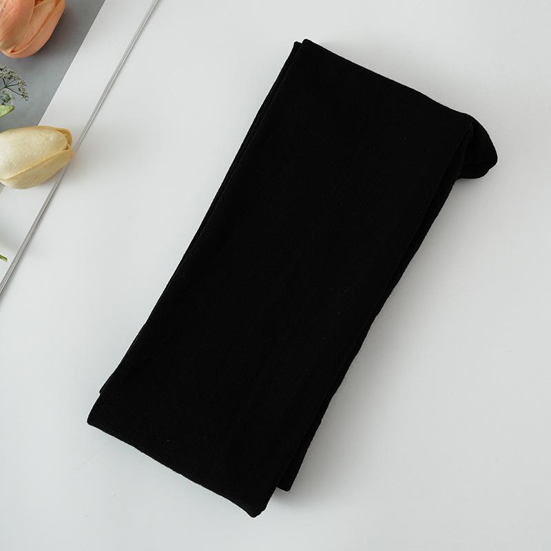 "Серые хлопковые бархатные облегающие колготки на осень-зиму"