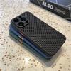 Дышащий Охлаждающий Чехол Для Телефона Для iPhone 17 Air 16 E 15 14 Plus 13 12 11 Pro Max Рассеивание Тепла Мягкий Силикон Ударопрочный Чехол