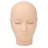 Lash Mannequin Head 3 Layers Safe Soft Silicone High Simulation Makeup Practice Head for Salon