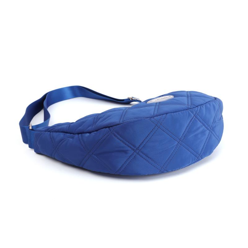 Повседневная женская сумка в клетку, ржавая линия, хлопковая сумка, нейлоновая сумка для пельменей, большая вместимость, сумка через плечо