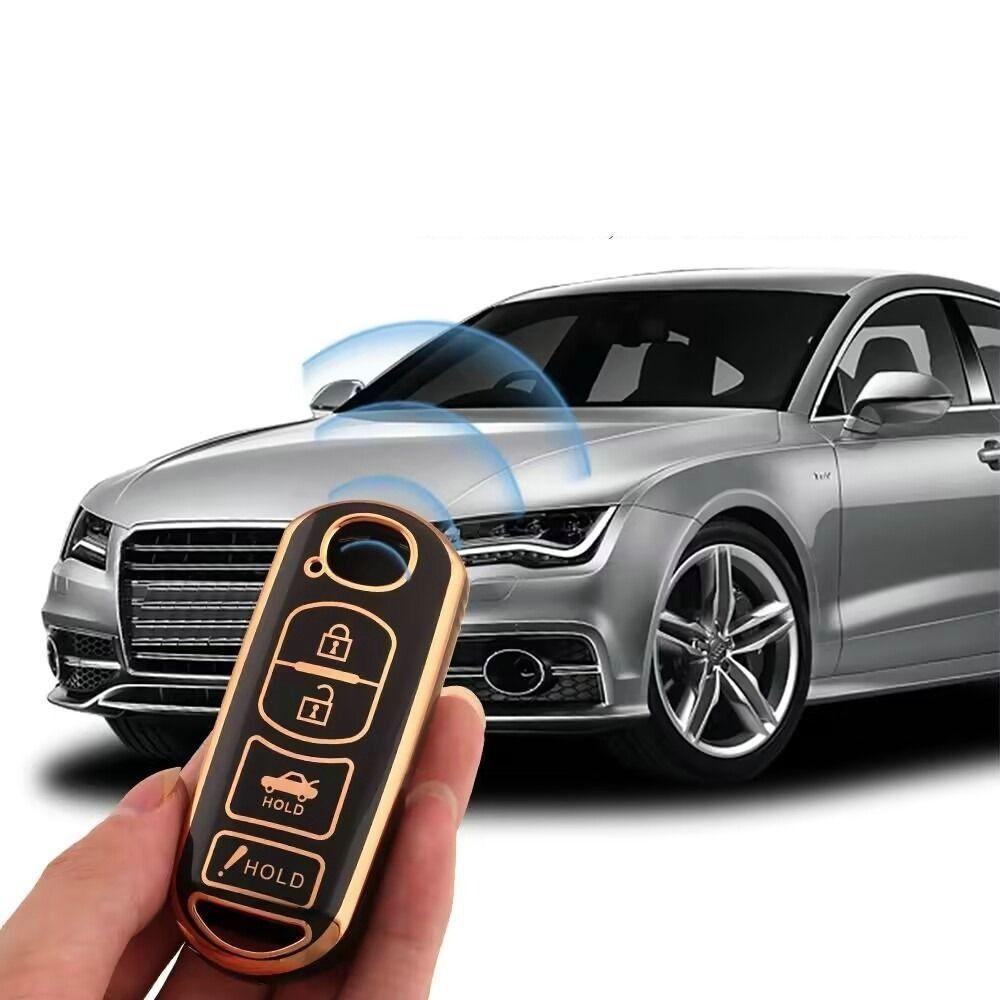 Чехол для ключей автомобиля из ТПУ для Mazda 2 3 5 6 BL BM GJ Atenza/Axela/Demio CX-3 CX3 CX-5 автомобильные аксессуары