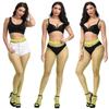 European and American style ultra-elastic plus-size fishnet pantyhose, unbreakable mesh, hot-selling item