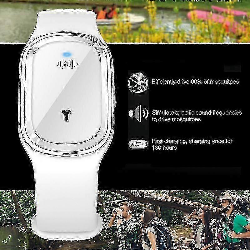 Moskito Pro USB Rechargeable Waterproof Bracelet Watch