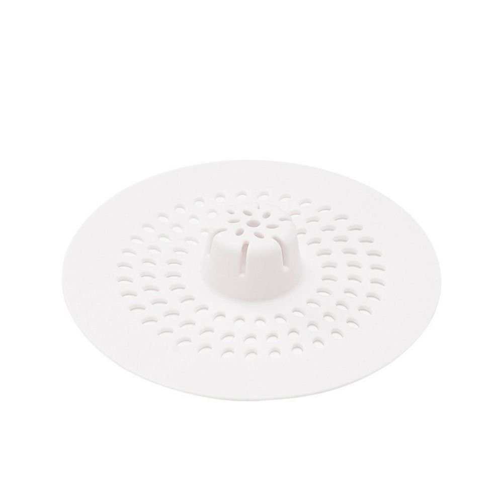 Anti-blocking Hair Kitchen Sink Filter Round Stain Resistant Sink Strainer Lightweight Silicone Hair Filter Hand Sink