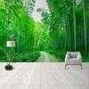 Обои «Бамбуковая лесная тропа», 3D настенная роспись «Бамбуковый лес», кабинет, гостиная, спальня, фон, настенное украшение для дома, фреска