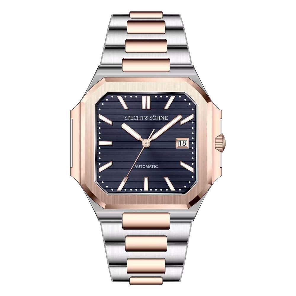 2026 Specht & Söhne New Fashion Luxury Cubic 5821 Mechanical Watch For Men Sapphire Crystal Automatic Watch 50M Waterproof 41MM