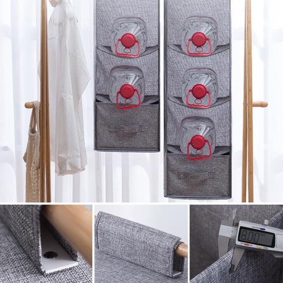 Подвесная сумка для хранения в гардеробе Многослойная противоскользящая большая несущая способность с ящиками Складная одежда Носки Органайзер для хранения нижнего белья