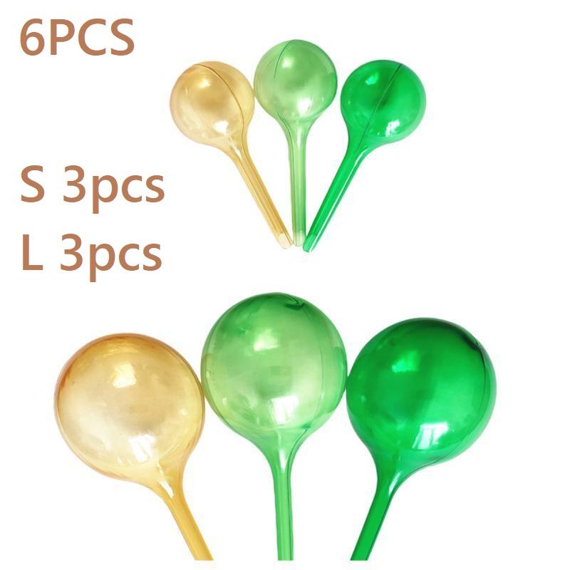 Автоматические лампы для полива растений Самополивные шаровые шарики Водяное устройство Система капельного орошения для садовых цветочных растений Mom & Pea YQ