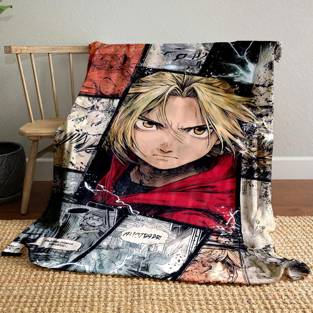 Dynamic comic-style collage with bold action scenes and vibrant details. for all seasons blanket lunch break throw gift