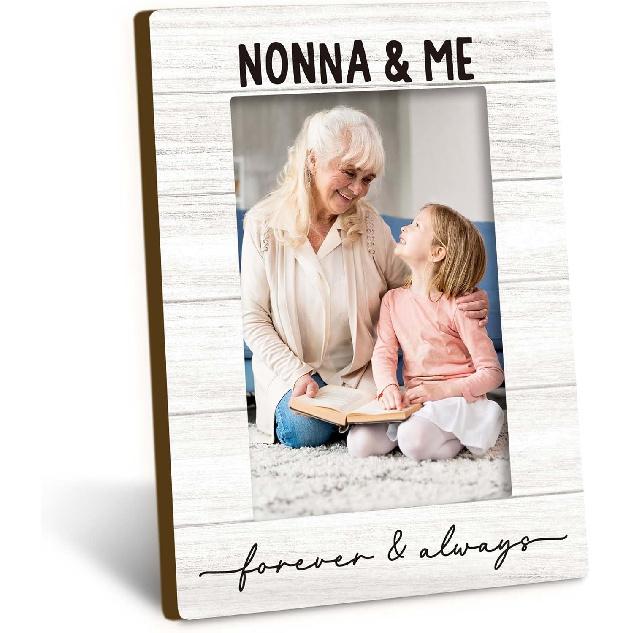 Papi and Me Forever and Always 4x6 Picture Frame, Papi Gifts for Grandpa for Father Okay Day from Grandkids, Grandpa Grandkids Photo Frame, PapiGift