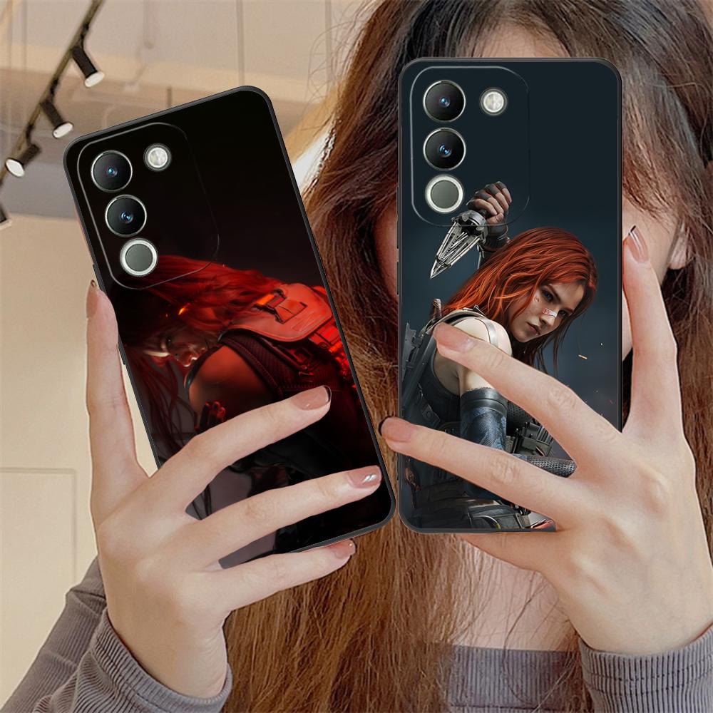 Игровой чехол Delta Force из матового ТПУ для мобильного телефона VIVO V60 V50 V40 V30 V29 V27 V25 V23 Pro Lite 5G, цветная печать