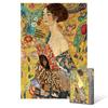 Woman with a Fan - 1000 Piece Jigsaw Puzzle, Popular Korean Puzzle