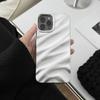 Luxury Matte Water Ripple Bumper 3d Soft Silicon Phone Case For Iphone 14 13 7 8 Plus X Xs 12 Xr Max 11 Pro Se 2 3 Back Cover