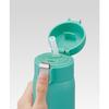 Skater Straw Mug Bottle 480ml Cold Storage Stainless Steel Water Bottle Disney Mickey Mouse Green World One Touch Open STOT5ST-A