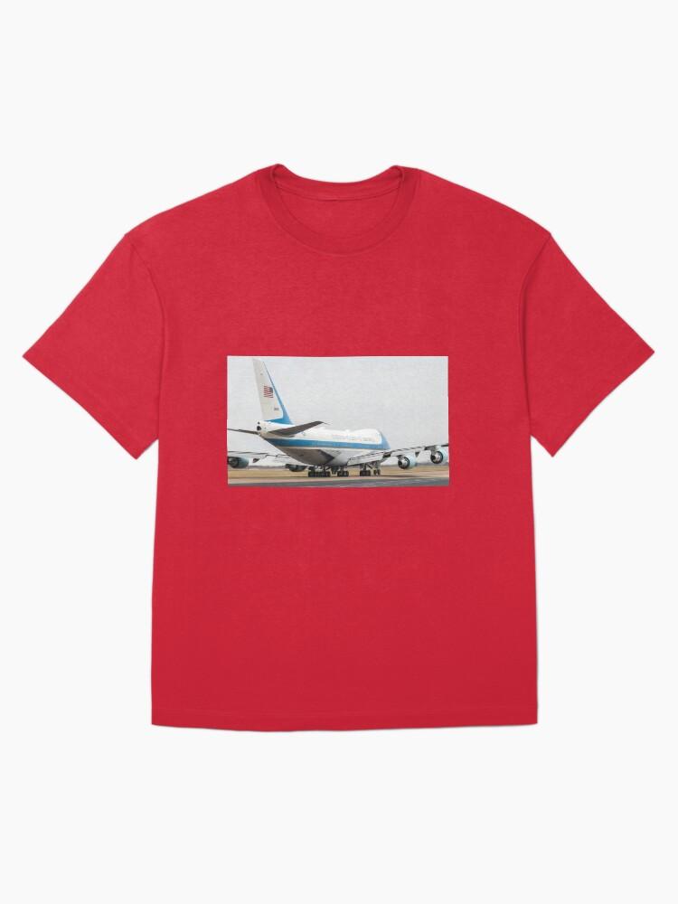 Air Force One Air Force One приземляется в международном аэропорту Вэлли в Харлингене, Техас, большемерная футболка