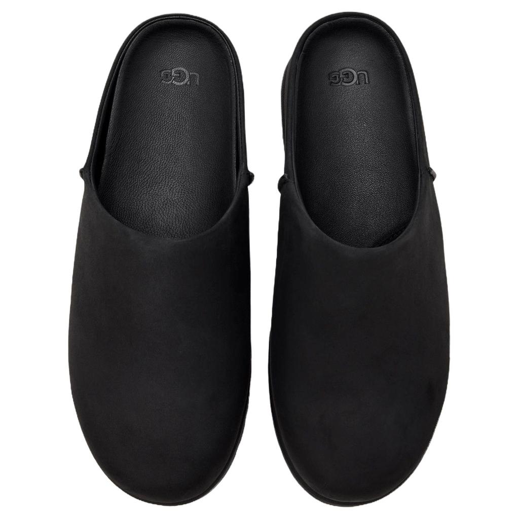 UGG Otzo Ретро Шлепанцы-слипоны с закрытым носком против натирания Мужские шлепанцы Черный 1175209-BLK