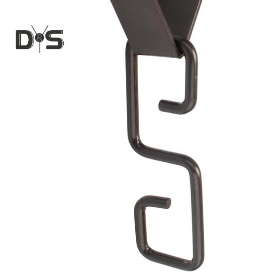 Зажим-адаптер для водосточной цепи Высокая прочность Простая установка Универсальный V-образный крючок-вешалка Аксессуары для водоотвода с дождевой цепью