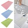 Non Slip With Suction Cup Water Leakage Suction Grip Mat Bathroom Products Bath Mats Shower Mat
