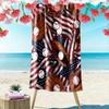Sports Print Beach Towel, Large Soft Quick Dry Towel for Beach Camping Swimming