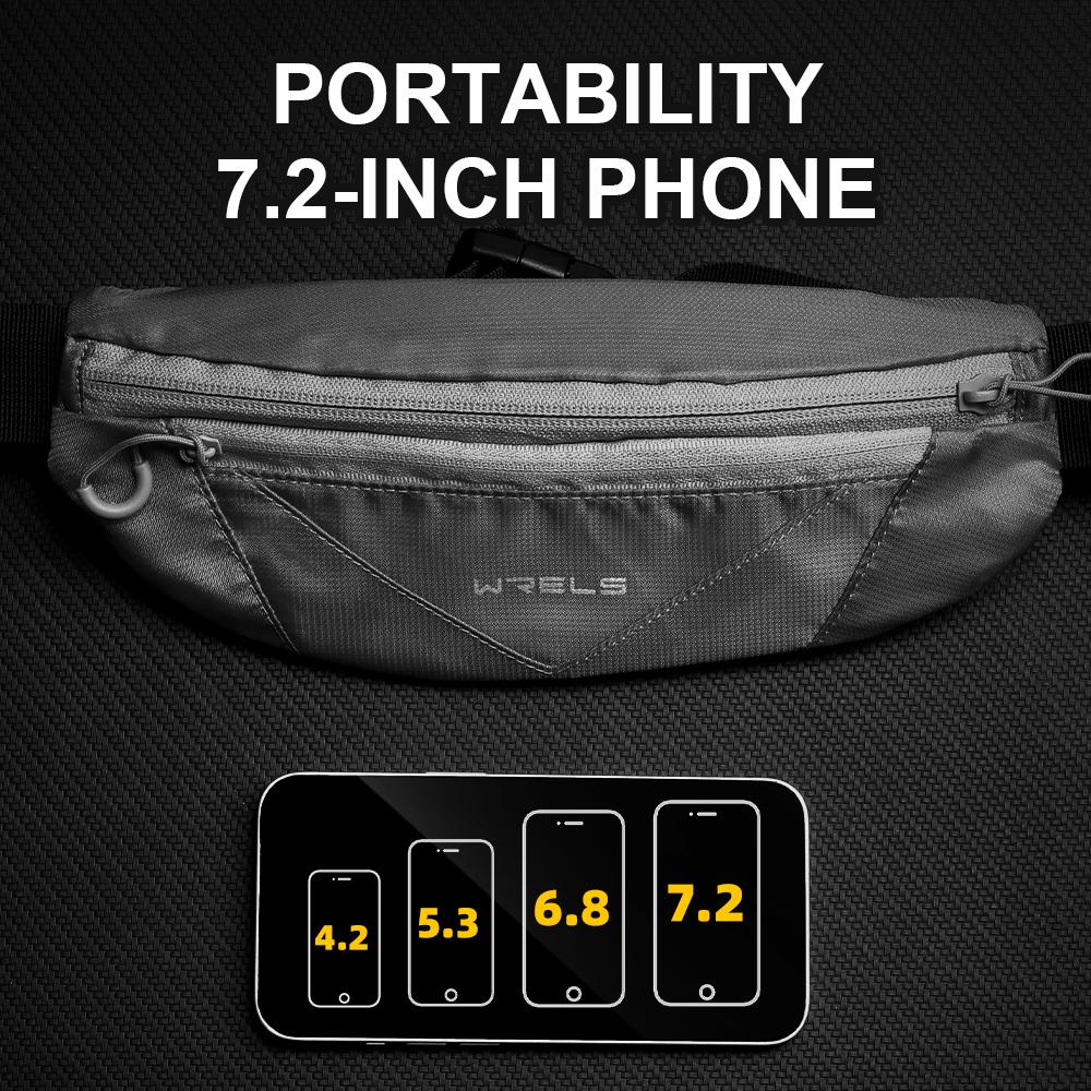 Waterproof Running Belt Marathon Jogging Sports Waist Pack Phone Bag for Men Women Cycling Outdoor Fitness 6