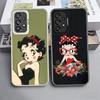 Мягкий чехол для телефона B-Bettys B-Boops Girl для Samsung A17 A16 A15 A14 A13 A57 A56 A55 A54 A53 A37 A36 A35 A34 A33 A26 A25 A24 A23 A5