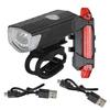 USB перезаряжаемая светодиодная велосипедная фара, передняя и задняя фара для велосипеда, велосипедная фара