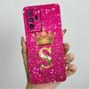Чехол Для Samsung Galaxy Note 20 Ultra Роскошная Корона Буква Жидкий Силикон Задняя Крышка Мягкий Funda Для Samsung Note20 20Ultra Coque