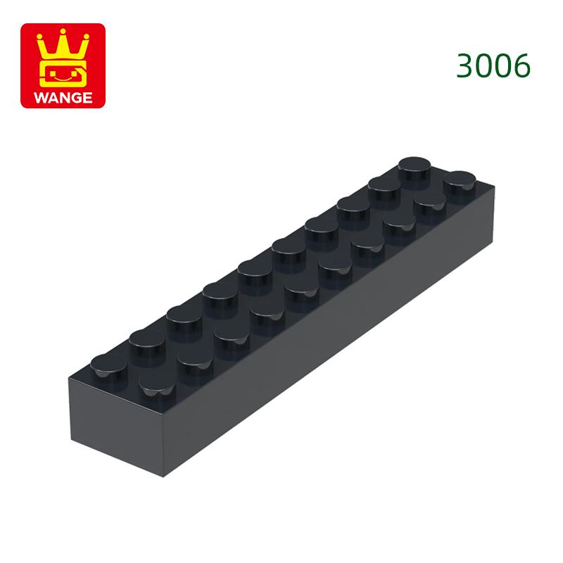 Нетоксичные 17 шт./лот 3006 Толстые 2x10 Строительные блоки Moc Классические аксессуары Совместимые кубики Детские игрушки Подарочная коробка