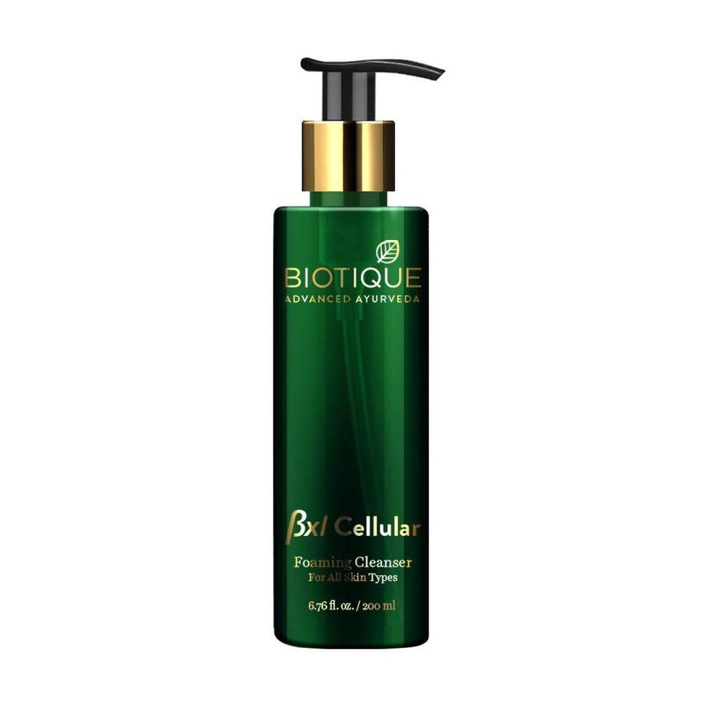 Очищающее средство для лица (200 мл), BXL Cellular Foaming Cleanser,  Biotique