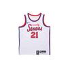 Винтажная ограниченная серия джерси НБА, мужская майка Sixers # 21 Joel Embiid Fan Edition, белая AV4509-103