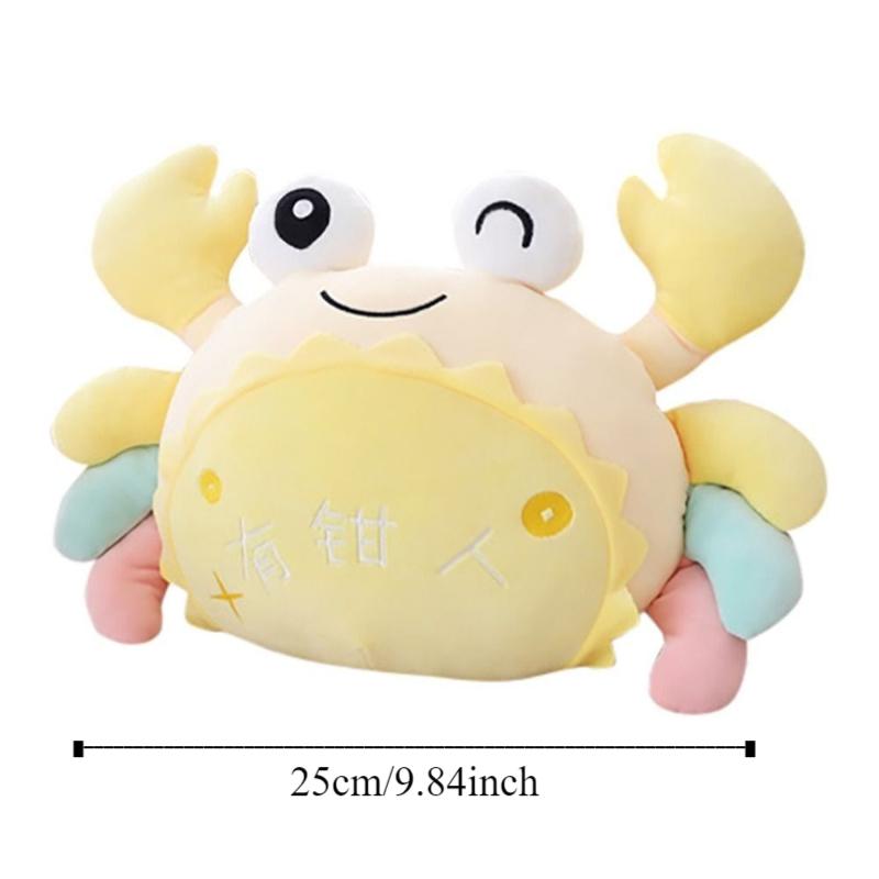 Plush Pillow Stuffed Toys Padded Toy Stuffed Animals Sea Crab Plush Toys Ocean Animal Plush Toy