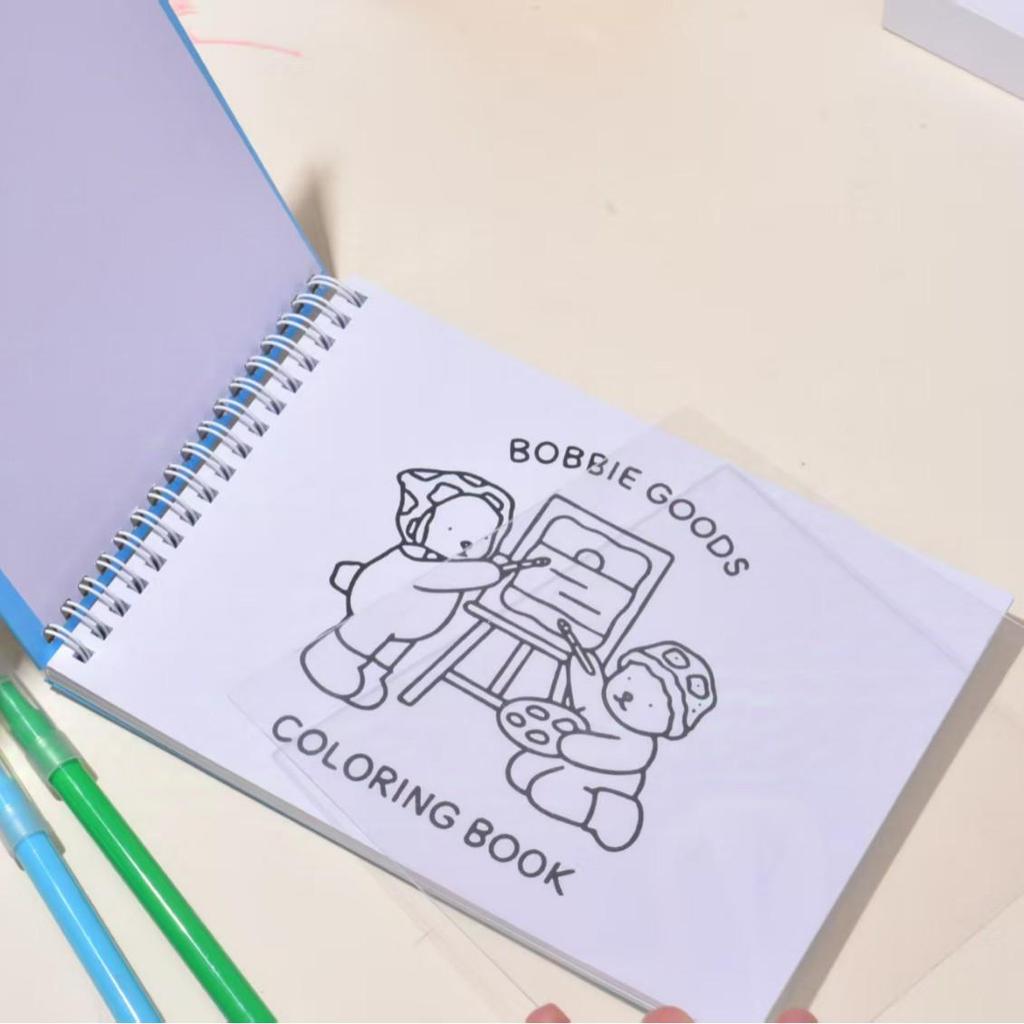 Книга для раскрашивания и рисования Bobbie Goods для подростков и взрослых