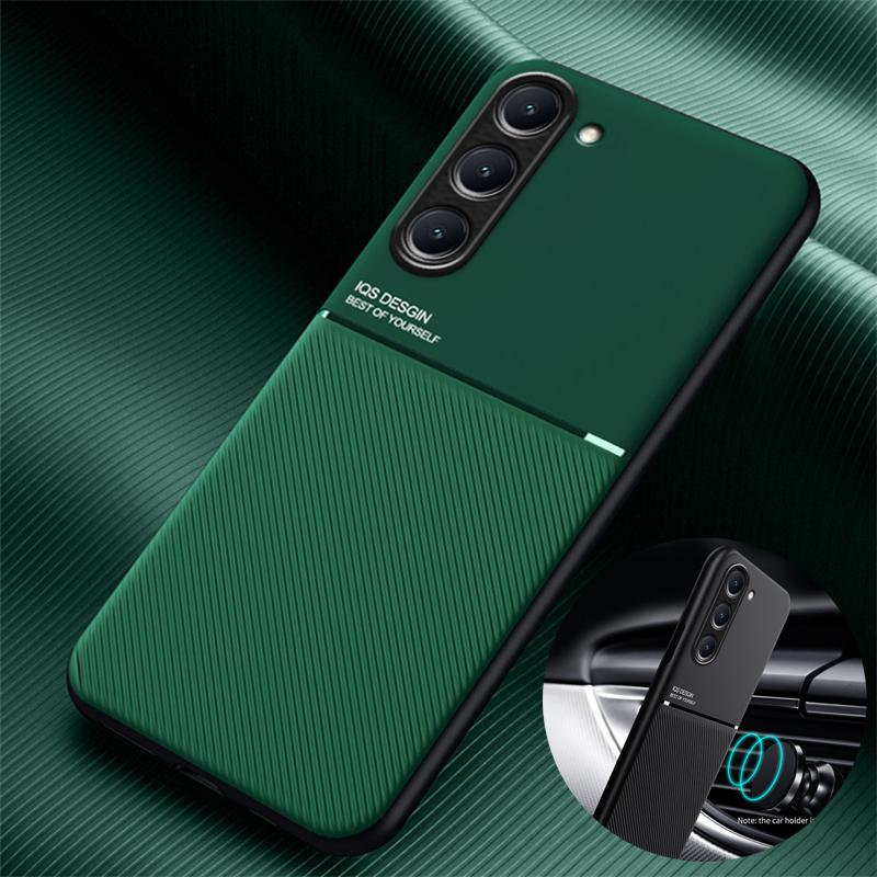 Для Samsung Galaxy S23 Ultra 5G чехол кожаный магнитный чехол-держатель для телефона Samsung S23 + Plus S 23 Ultra противоударная задняя крышка