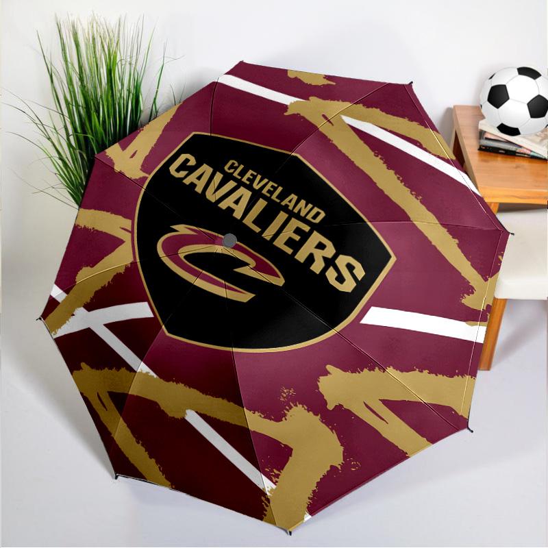 Cleveland football Umbrella 8-Frame for Travel, Camping, Casual Lightweight Portable Umbrella, Essential for Every Family Holidays Gift