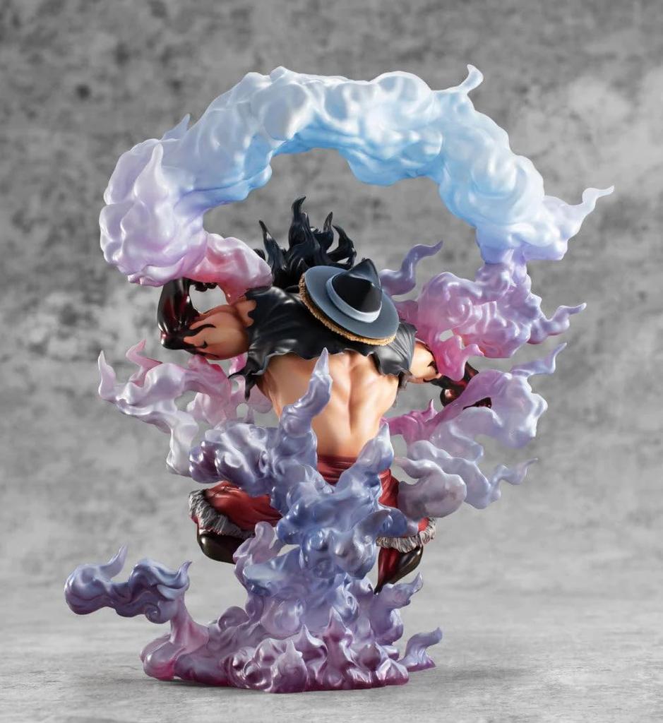 MegaHouse One Piece Monkey Luffy Gear 4 Snakeman окрашенная полная фигура Портрет Пиратов SA-MAXIMUM D. АБС и ПВХ