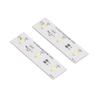 2Pcs Refrigerator LED Light Strip Bar Replacement Freezer Refrigerator Light Strip Bar Repair Part