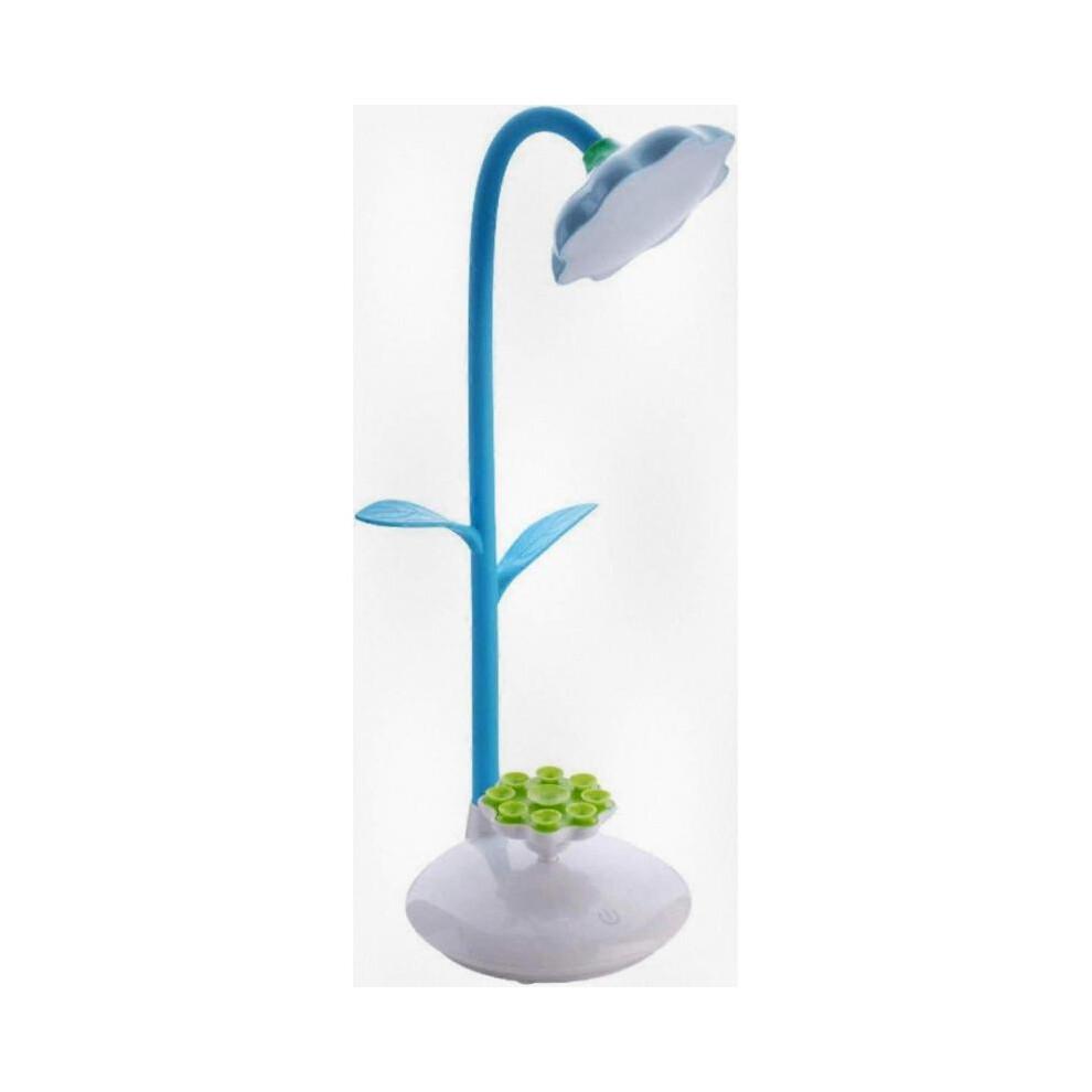 Sunflower LED Desk Lamp, USB Rechargeable, 360° Rotating