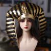 Halloween Party Decorations Egyptian King Hat Headpiece Halloween Pharaoh Hat Creative   Girl