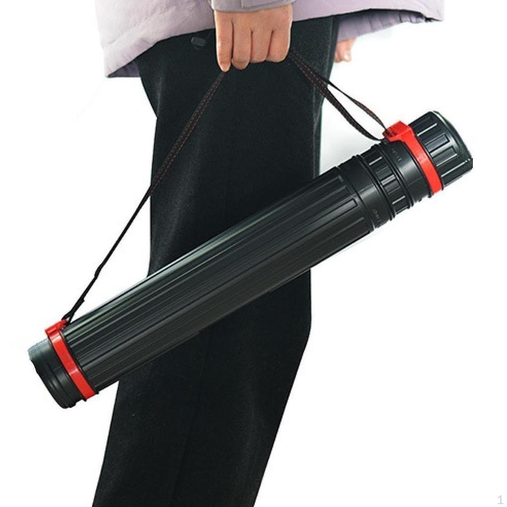 Раскладной футляр для переноски постеров, тубус для хранения произведений искусства, водостойкий, многоцелевой, масштабируемый, для рисования