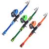 Kids Fishing Pole for Kids Ages 5-12 Telescopic Fishing Rod and Reel Combo Spinning Children Child