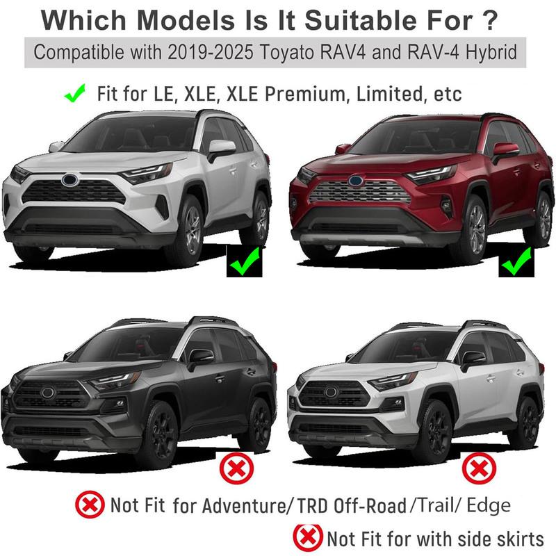 4 шт. Для Toyota RAV4 XA50 - 2025 Автомобильные брызговики Передние Задние Аксессуары 2024