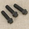 New 3903834 3Pcs Black Starter Motor Mounting Bolt Fit for Dodge Cumm Starter 5.9L 1994-2001 2002 2003 2004 2005 2006 2007