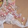 Наклейки для нейл-арта Tomoni Crystal Diamond Ribbon Bow - Изысканный стиль.