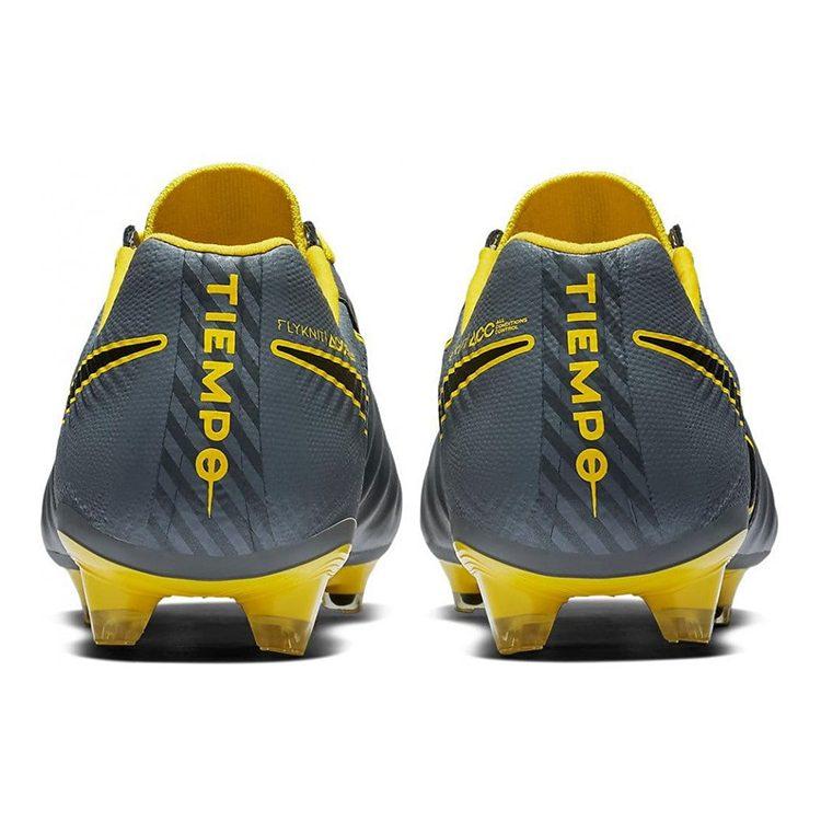 Nike Tiempo Legend 7 Elite Fg Темно-серый Оптический желтый AH7238-070