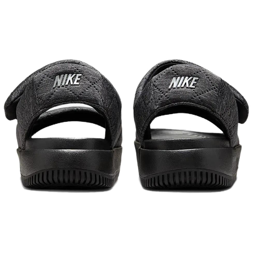 Nike Calm Sandal SE Black Metallic Silver Women Sneakers HJ9000-002