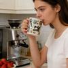 Элегантные Швейные Аксессуары Керамическая Кружка с Эргономичной Ручкой Кружка для Кофе и Напитков